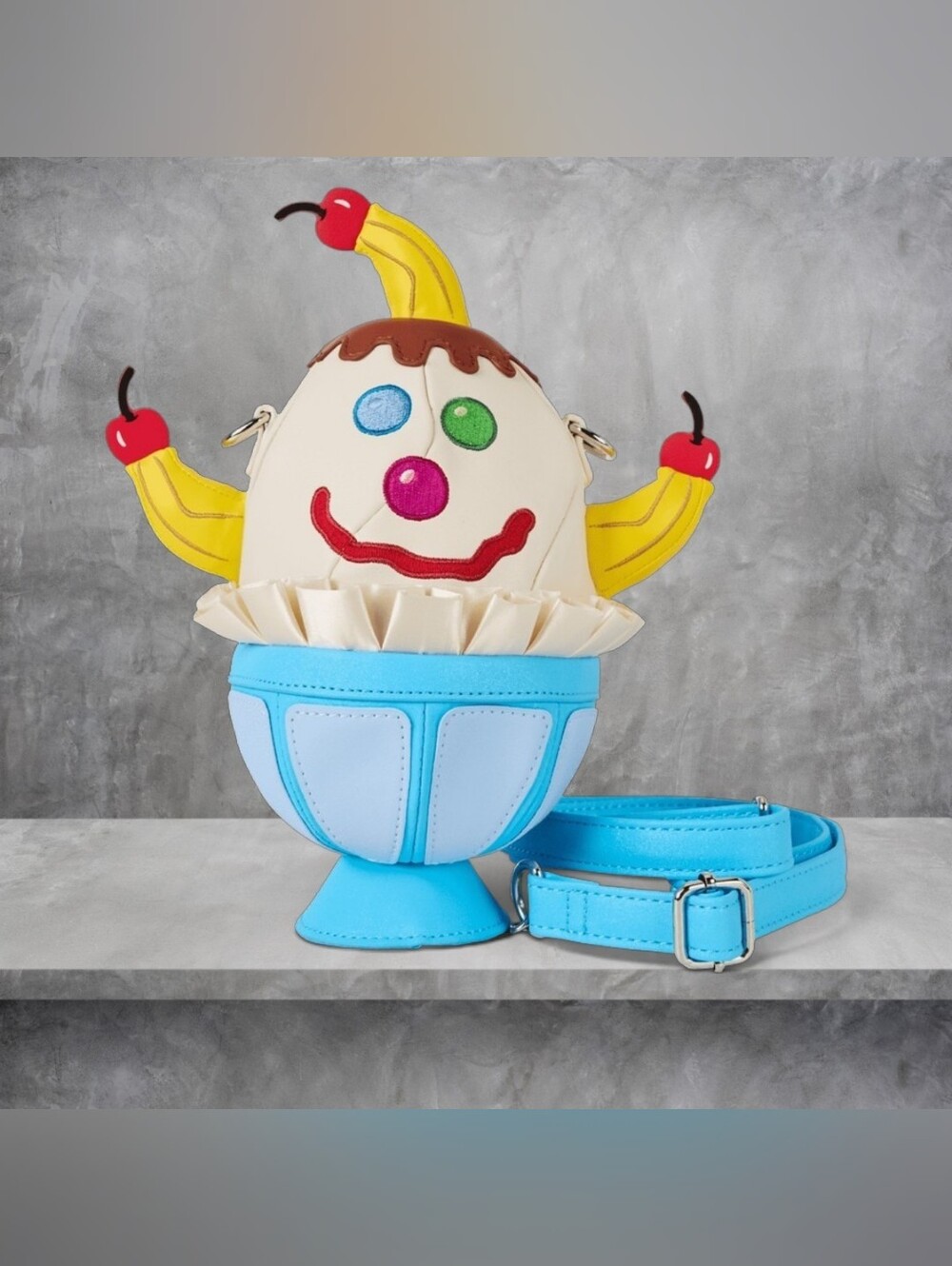 Loungefly x SpongeBob Squarepants Goofy Goober Sundae Figural Crossbody